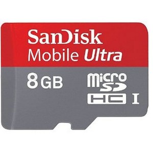 0619659084738 - SANDISK SDSDQUA--U46A 8GB MICRO SDHC