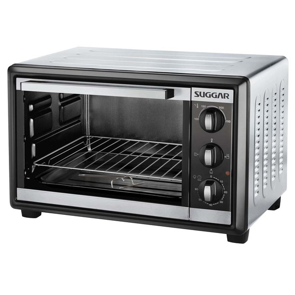 7896518511724 - FORNO ELETRICO SUGGAR 44 LITROS COM TIMER E ALARME INOX - 220V