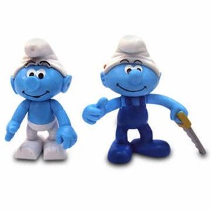 Os Smurfs - Carrinho a Fricção Com Figura do Smurf Motorista - Sunny em  Promoção na Americanas