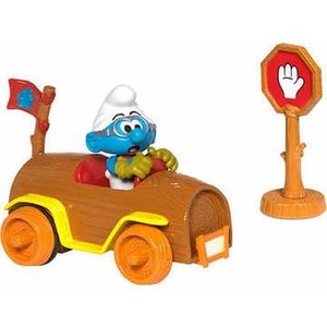 1069105746830 - SUNNY SMURFS VEÍCULOS CARRO COM SMURF