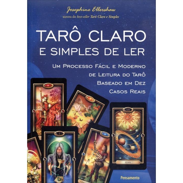 9788531518348 - TARÔ CLARO E SIMPLES DE LER - NOVA ORTOGRAFIA - JOSEPHINE ELLERSHAW