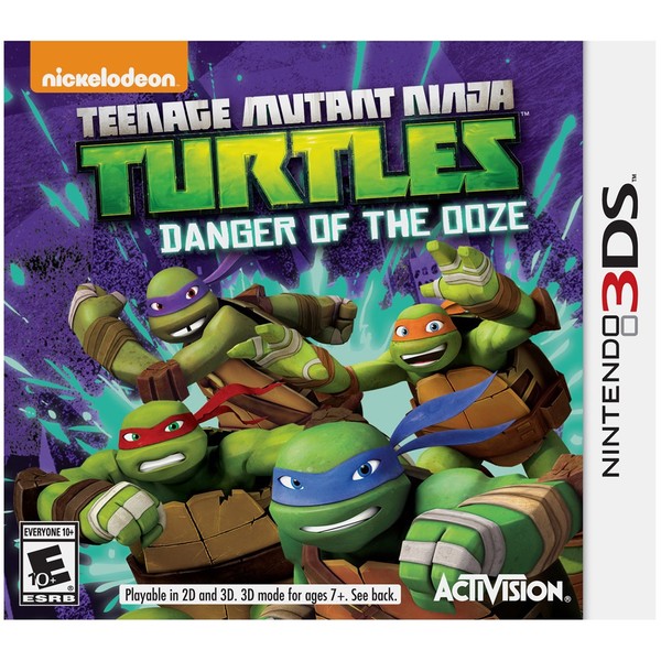 7896904678277 - TEENAGE MUTANT NINJA TURTLES DANGER OF THE OOZE NINTENDO 3DS CARTUCHO