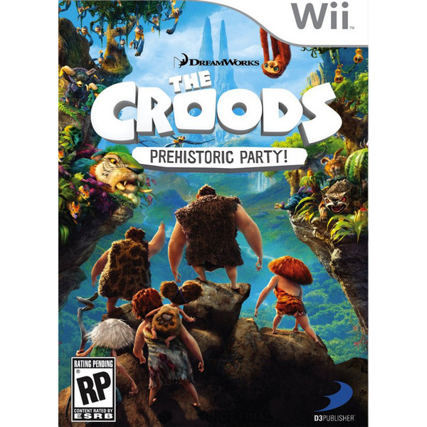 7899508902984 - THE CROODS PREHISTORIC PARTY! WII DVD