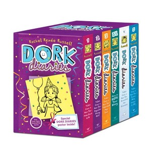 9781442464834 - THE DORK DIARIES SET: DORK DIARIES BOOKS 1, 2, 3, 3 1/2, 4, AND 5 - RACHEL RENÉE RUSSELL