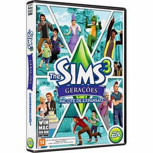 7892110121118 - THE SIMS 3 GERAÇÕES PC DVD