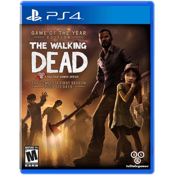0894515001344 - THE WALKING DEAD GAME OF THE YEAR EDITION PLAYSTATION 4 BLU-RAY
