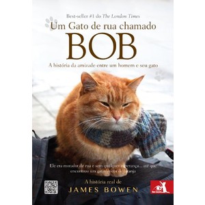 9788581631523 - UM GATO DE RUA CHAMADO BOB - A HISTÓRIA DA AMIZADE ENTRE UM HOMEM E SEU GATO - JAMES BOWEN