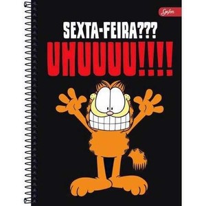 7891313611983 - UNIVERSITÁRIO ESPIRAL DURA GRAFONS GARFIELD 10 MATÉRIAS 200 FOLHAS