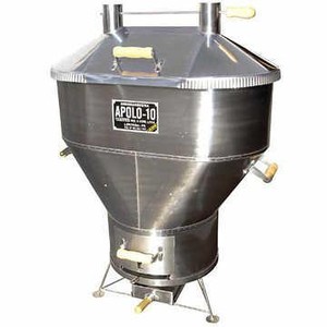 7898307530152 - WEBER APOLO 10 INOX CARVÃO OU GÁS A BAFO