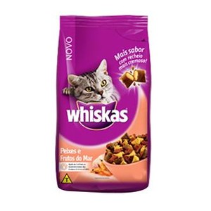 7896029007310 - WHISKAS PACOTE PEIXES E FRUTOS DO MAR ADULTOS